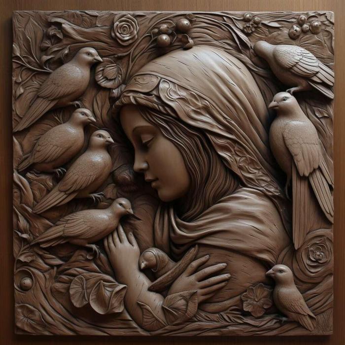 نموذج ثلاثي الأبعاد لآلة CNC 3D Art 